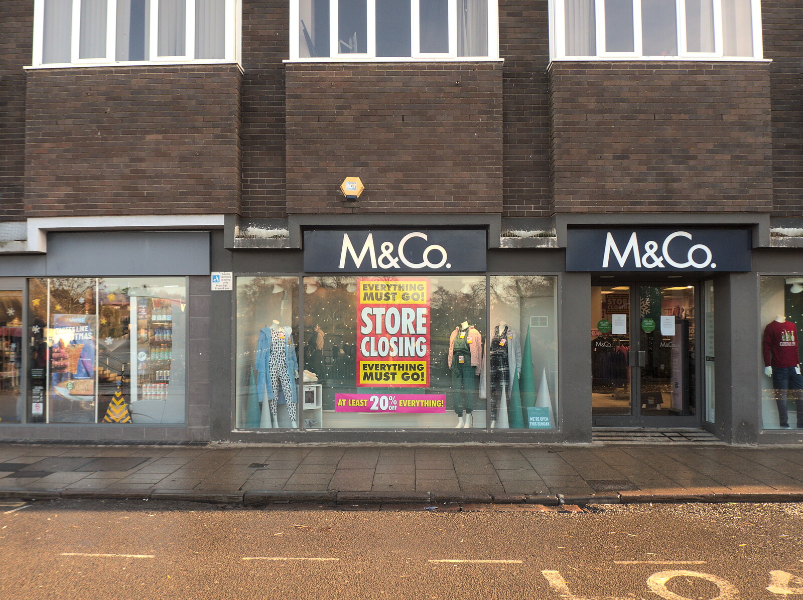 M&Co in Diss is closing down from A Shopping Trip to Bury St. Edmunds, Suffolk - 14th December 2022