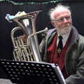 Kenny's got a Mary and Joseph in his horn, The Gislingham Silver Band at Thornham and Yaxley, Suffolk - 19th December 2022