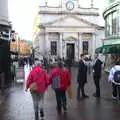 Near the Cosy Club - the old bank, Christmas Shopping in Norwich, Norfolk - 21st December 2022