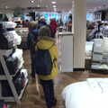 Harry and Fred in Jarrold's , Christmas Shopping in Norwich, Norfolk - 21st December 2022