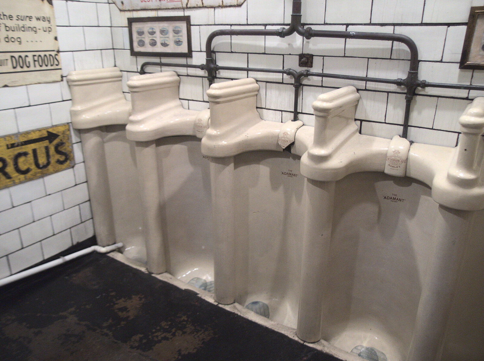 The Hippodrome has its original Edwardian urinals from The Hippodrome Christmas Spectacular, Great Yarmouth, Norfolk - 29th December 2022