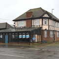 A derelict pub on South Beach Parade, The Hippodrome Christmas Spectacular, Great Yarmouth, Norfolk - 29th December 2022