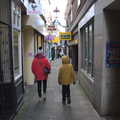 Isobel and Harry explore one of the famous Rows, The Hippodrome Christmas Spectacular, Great Yarmouth, Norfolk - 29th December 2022