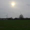 The wind turbines of Eye airfield, Winter Walks around Brome and Hoxne, Suffolk - 2nd January 2023