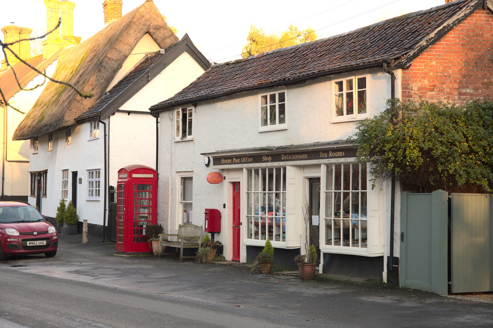 Winter Walks around Brome and Hoxne, Suffolk - 2nd January 2023: Hoxne deli and post office