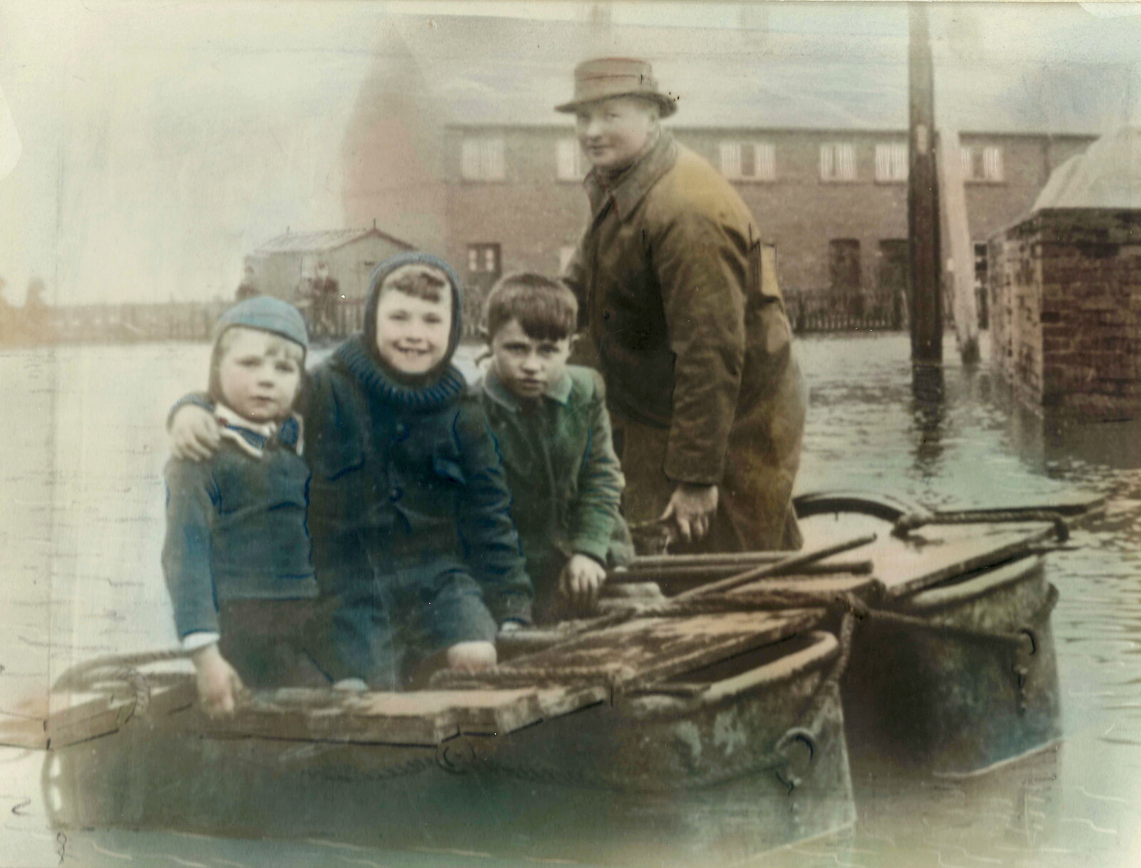 The Grandad Archive, Various Locations - 7th January 2023: Trevor's younger brothers in the floods
