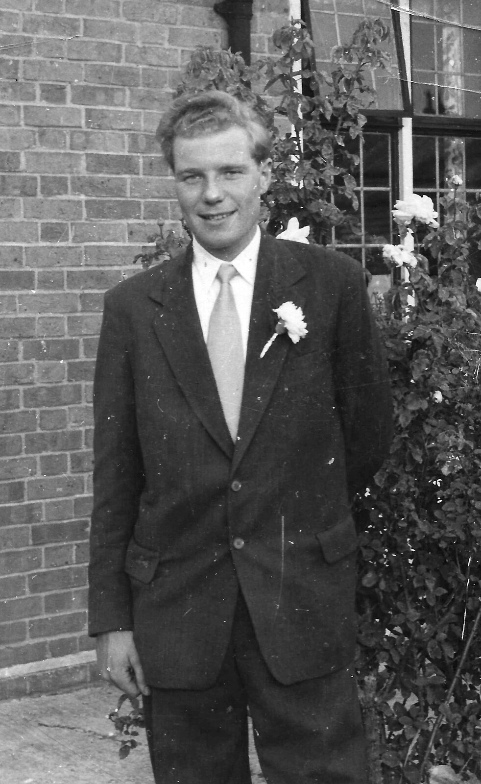 The Grandad Archive, Various Locations - 7th January 2023: Trevor at a wedding, 1958?
