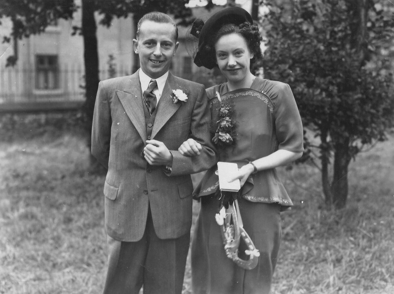 The Grandad Archive, Various Locations - 7th January 2023: Trevor's parents at their wedding