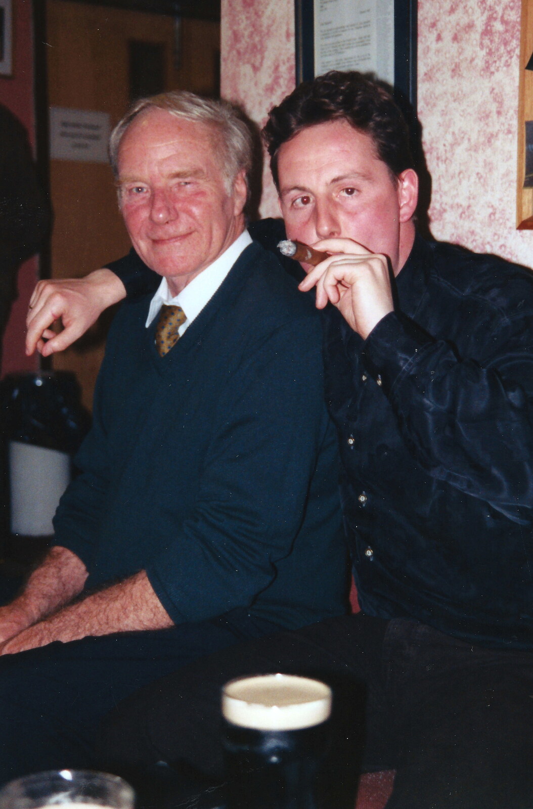 The Grandad Archive, Various Locations - 7th January 2023: The old man with a dude and a cigar