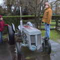 The boys on the Fergie TE120, A Few Hours at the Zoo, Banham, Norfolk - 8th January 2023