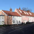 A nice collection of old houses on Denmark Street, A Wander around Fair Green, Diss, Norfolk - 11th January 2023