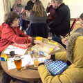 More games in the village hall, A Frosty Walk Around Brome, Suffolk - 22nd January 2023