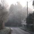 Rectory Road in Brome, near the church, A Frosty Walk Around Brome, Suffolk - 22nd January 2023