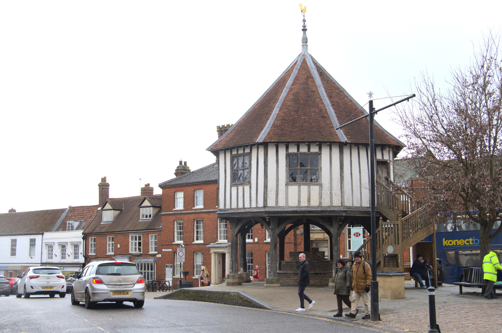 Wymondham's Market Cross from A Postcard from Wymondham, Norfolk - 26th January 2023