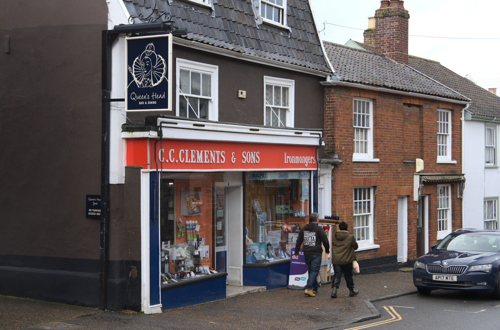 An old-school ironmongers - C. C. Clements from A Postcard from Wymondham, Norfolk - 26th January 2023
