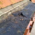 The old roof is completely wrecked, Cameraphone Catch-up and a B-17 Crash, Brome, Suffolk - 4th February 2023