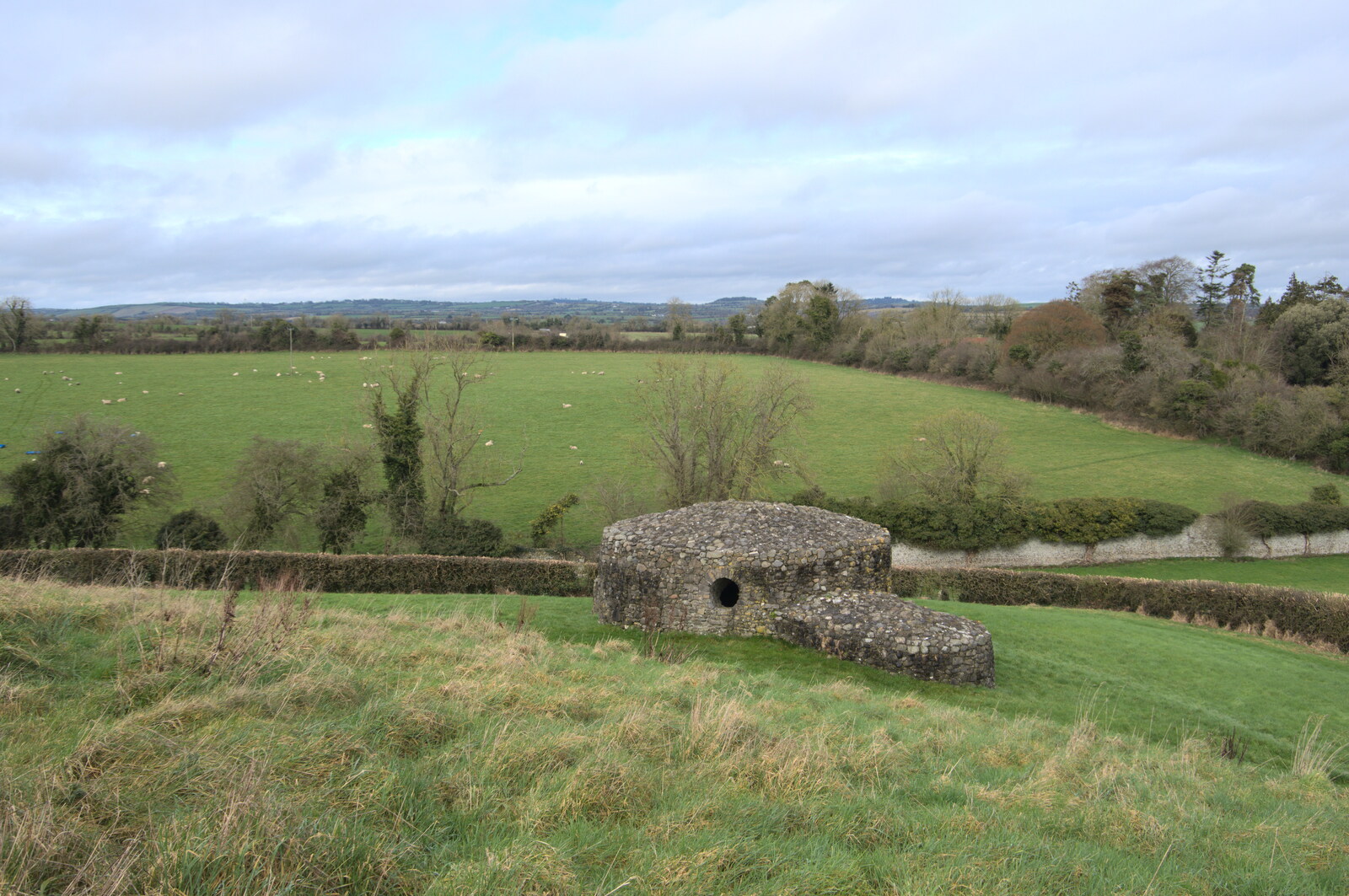 Blackrock North and Newgrange, County Louth, Ireland - 16th February 2023: Another curious building
