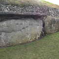 Isobel surveys some neolithic art, Blackrock North and Newgrange, County Louth, Ireland - 16th February 2023