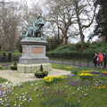 Crocii are out in the park, The Dead Zoo, Dublin, Ireland - 17th February 2023