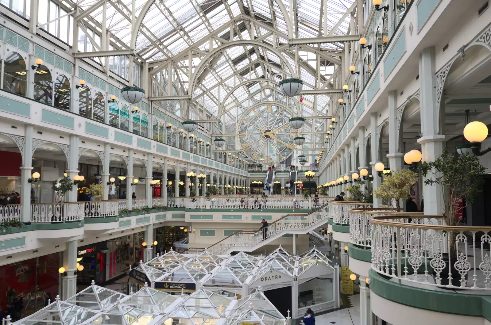 St. Stephen's shopping centre, from The Dead Zoo, Dublin, Ireland - 17th February 2023