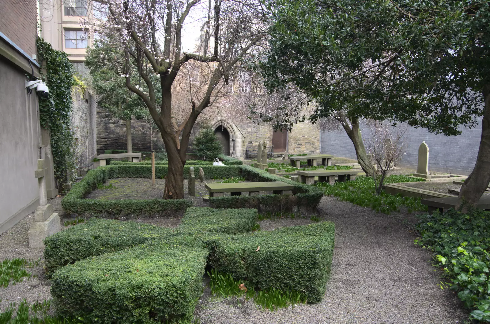 The Huguenot cemetry from 1693, from The Dead Zoo, Dublin, Ireland - 17th February 2023