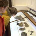 Harry peers at some fossils, The Dead Zoo, Dublin, Ireland - 17th February 2023