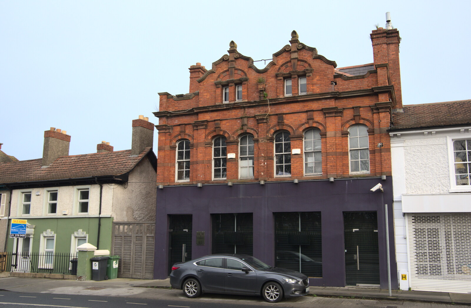 The End of the Breffni, Blackrock, Dublin - 18th February 2023: Another fancy building on Rock Road