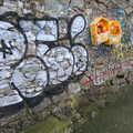 Graffiti on the sea wall, The End of the Breffni, Blackrock, Dublin - 18th February 2023