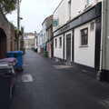Idrone Lane - the back alley behind the Breffni, The End of the Breffni, Blackrock, Dublin - 18th February 2023