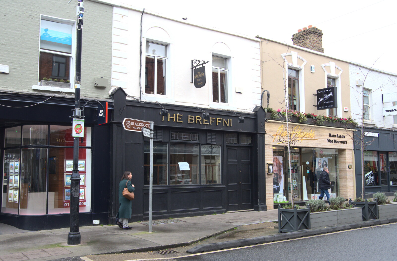 The End of the Breffni, Blackrock, Dublin - 18th February 2023: Another look at the Breffni