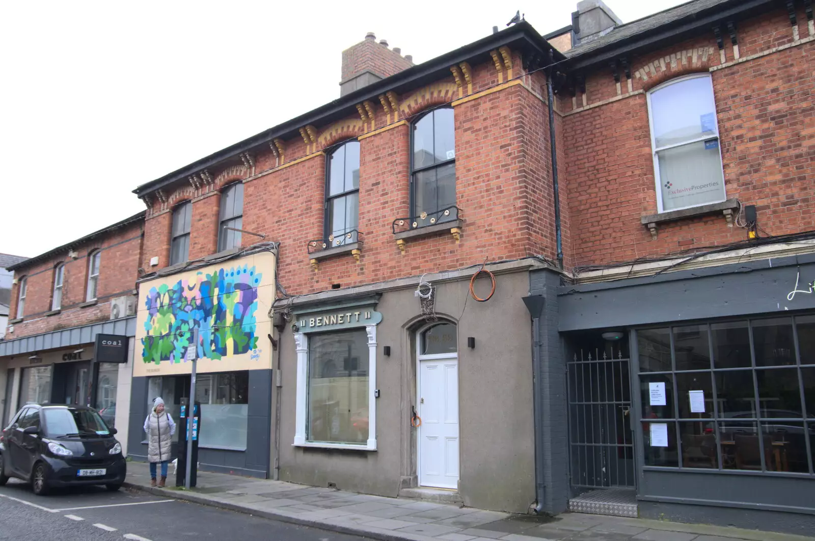 The Bennett building has been nicely done up, from The End of the Breffni, Blackrock, Dublin - 18th February 2023