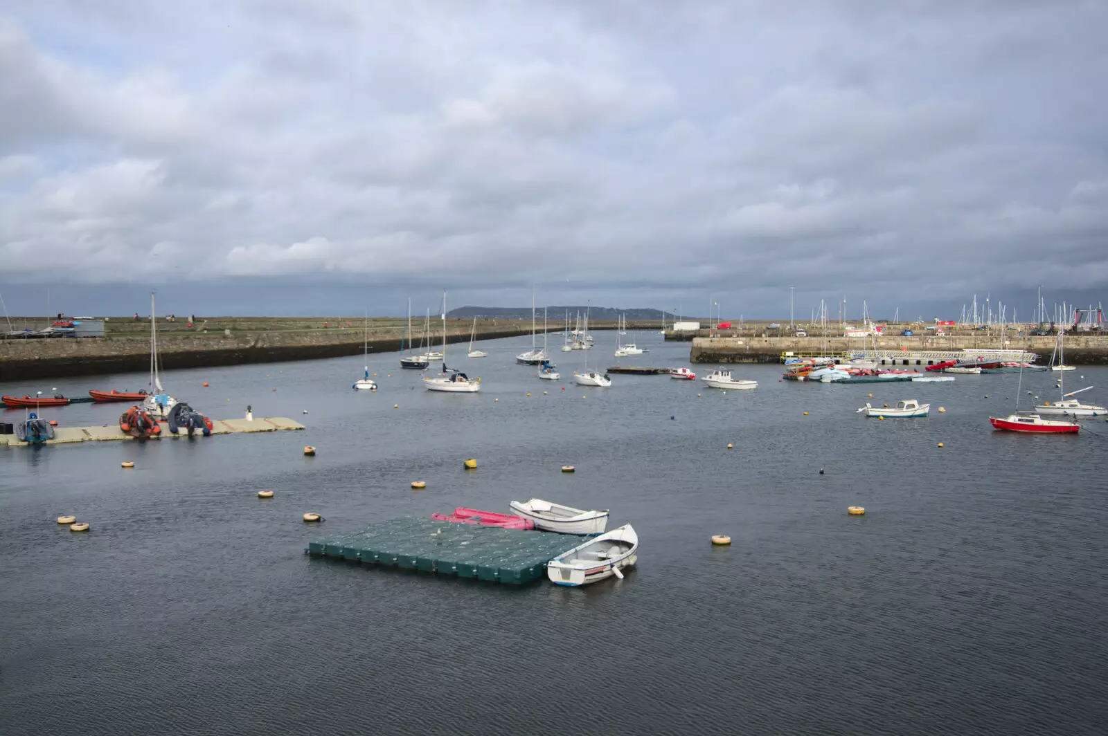 The other harbour at Dún Laoghaire, from The End of the Breffni, Blackrock, Dublin - 18th February 2023