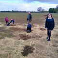 Millie swings around as we dig for aircraft bits, The Detectorists, and a Trip to the Market, Norwich - 25th February 2023