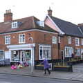 Harleston shops on Church Street, Lunch in Harleston, Norfolk - 1st March 2023