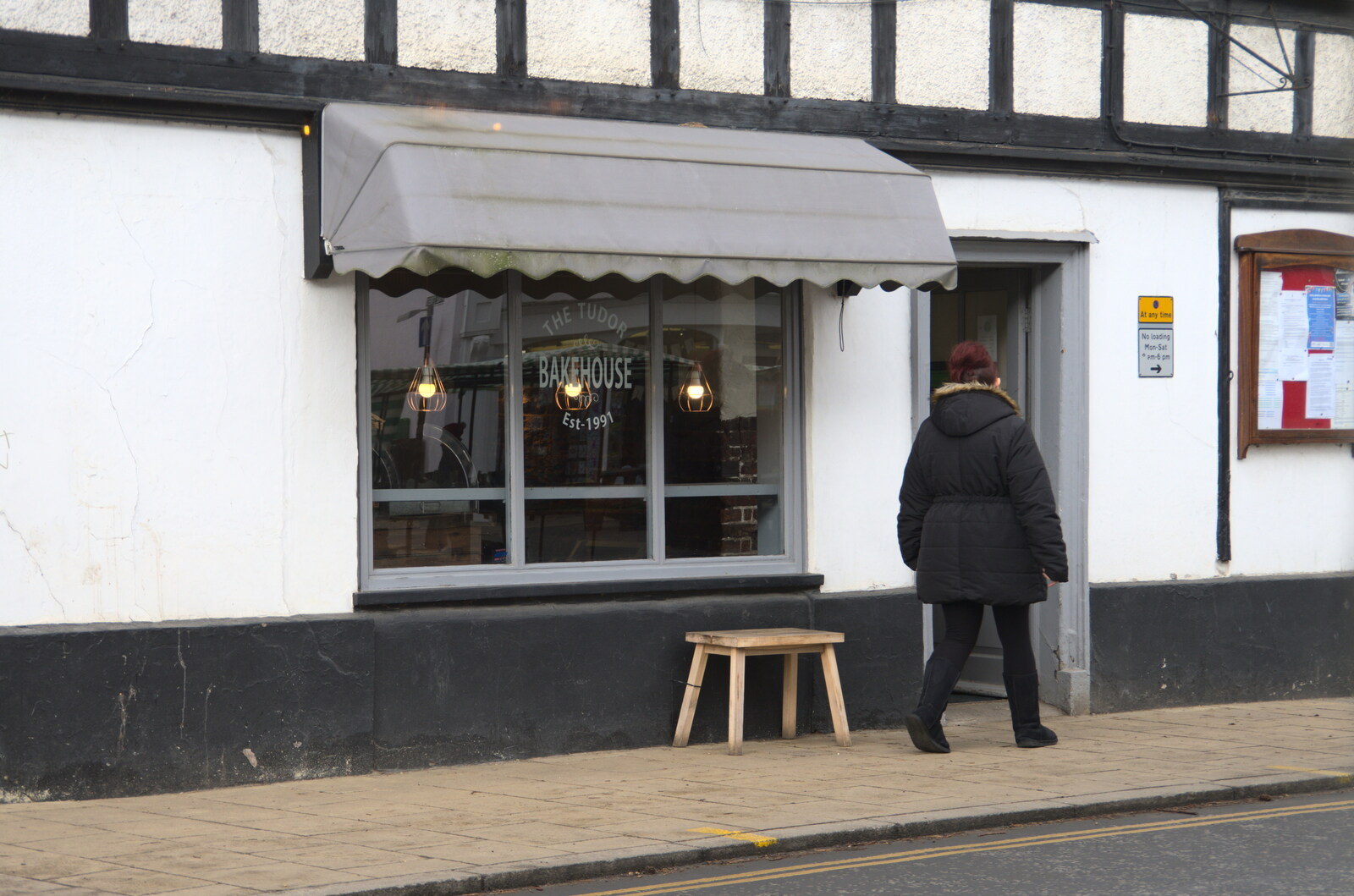 Lunch in Harleston, Norfolk - 1st March 2023: The Tudor Bakehouse isn't exactly well signed