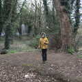 Harry stands around in the woods, A Short Walk in the Woods, Eye, Suffolk - 4th March 2023