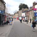 The shops of King Street in Thetford, A Postcard from Thetford, Norfolk - 15th March 2023