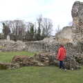 Isobel looks at some more ruins, A Postcard from Thetford, Norfolk - 15th March 2023