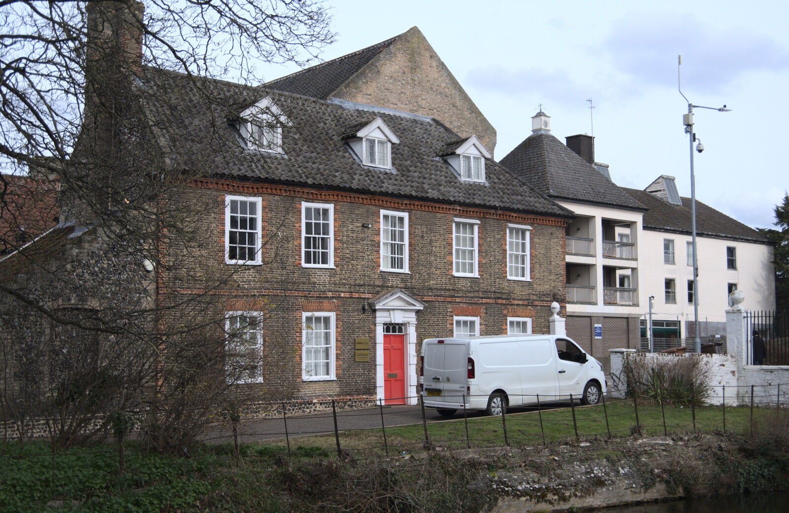 A nice building near the bridge from A Postcard from Thetford, Norfolk - 15th March 2023