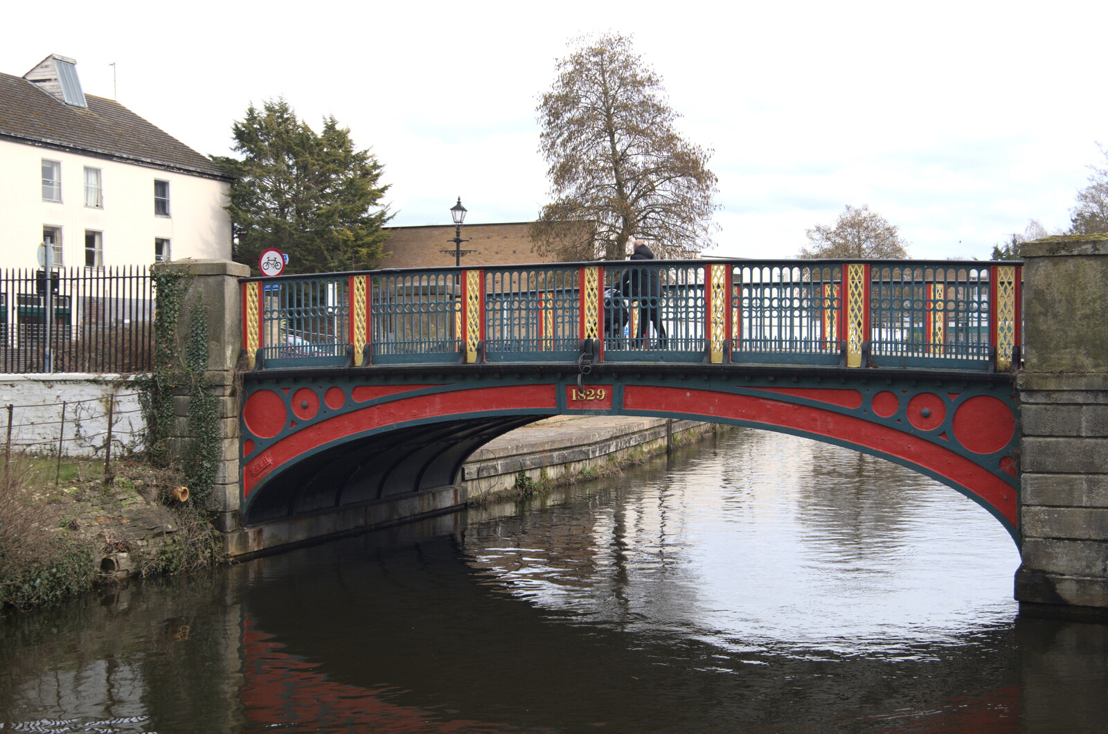 The 1829 cast-iron bridge on Bridge Street from A Postcard from Thetford, Norfolk - 15th March 2023