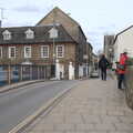 Isobel on Bridge Street, A Postcard from Thetford, Norfolk - 15th March 2023