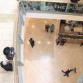 A view through the floors of Chantry Place, It's a Stitch Up: A Trip to Norwich, Norfolk - 18th March 2023