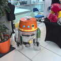 A cool 3D-printed C1-10P 'Chopper' droid, It's a Stitch Up: A Trip to Norwich, Norfolk - 18th March 2023