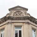 Cool embellishment on an Exchange Street building, It's a Stitch Up: A Trip to Norwich, Norfolk - 18th March 2023