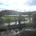 There's a bit of flooding near Stowmarket, A Day in New Milton, Hampshire - 3rd April 2023