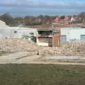 Not much remains of the old factory site, A Day in New Milton, Hampshire - 3rd April 2023