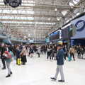 Waterloo Station is busy as usual, A Day in New Milton, Hampshire - 3rd April 2023