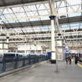 Platform 8 at Waterloo and the Bournemouth train, A Day in New Milton, Hampshire - 3rd April 2023