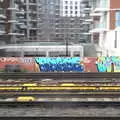 A cool Pogoe tag on a railway bridge, A Day in New Milton, Hampshire - 3rd April 2023