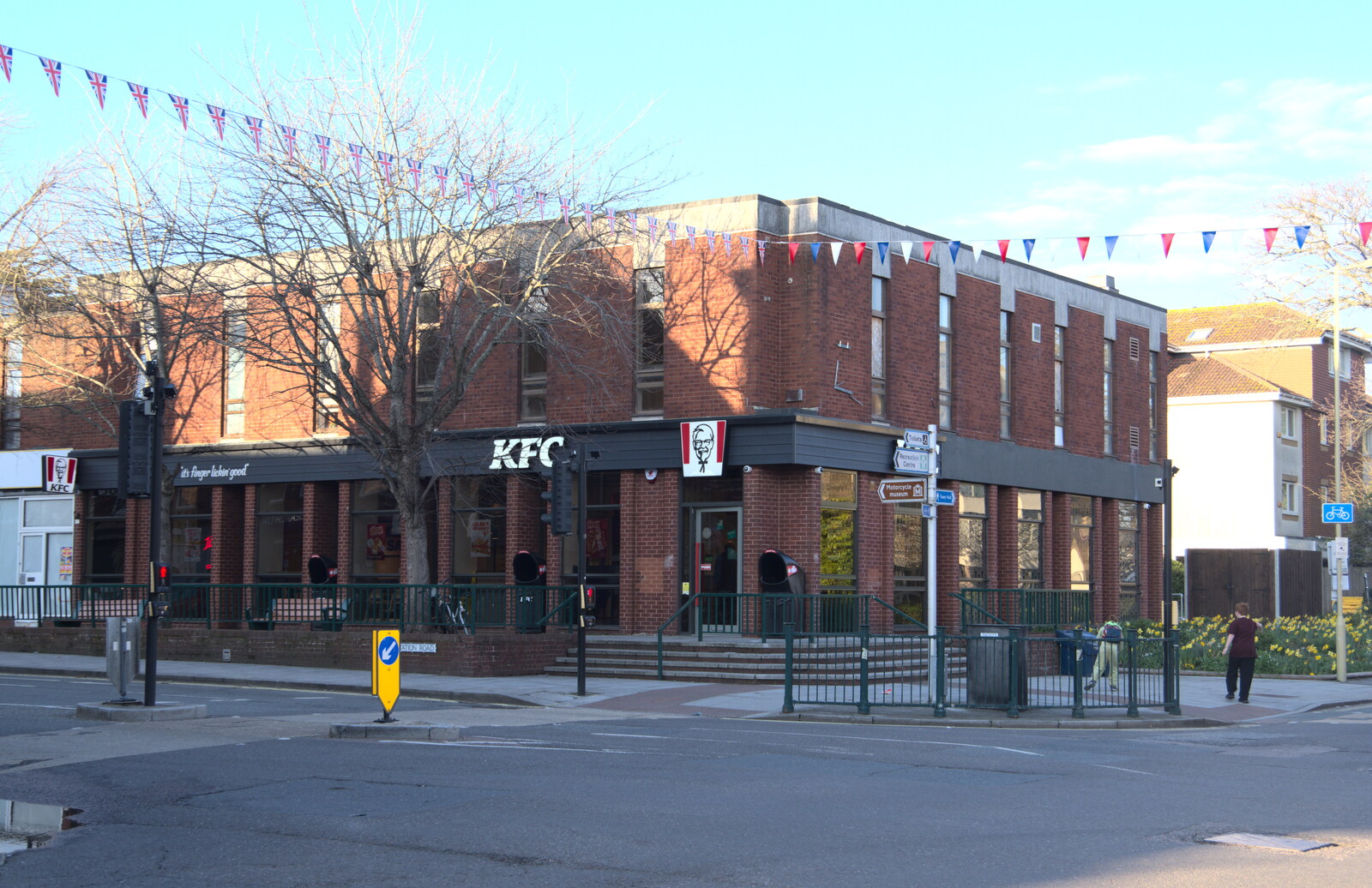 The old NatWest bank is now a KFC from A Day in New Milton, Hampshire - 3rd April 2023